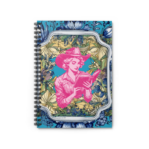 Vintage Cowgirl Book Lover Notebook