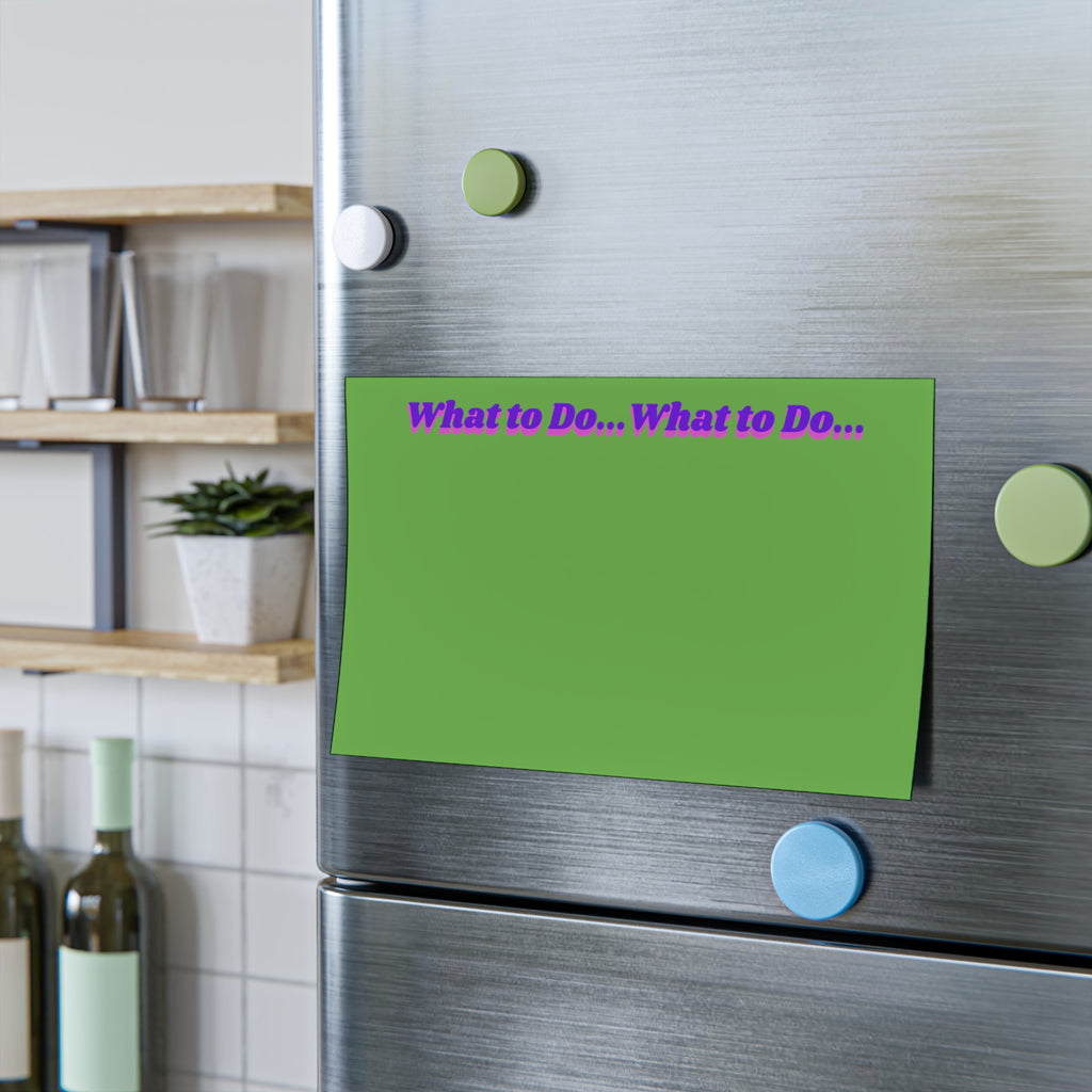 What to Do ... Notepad