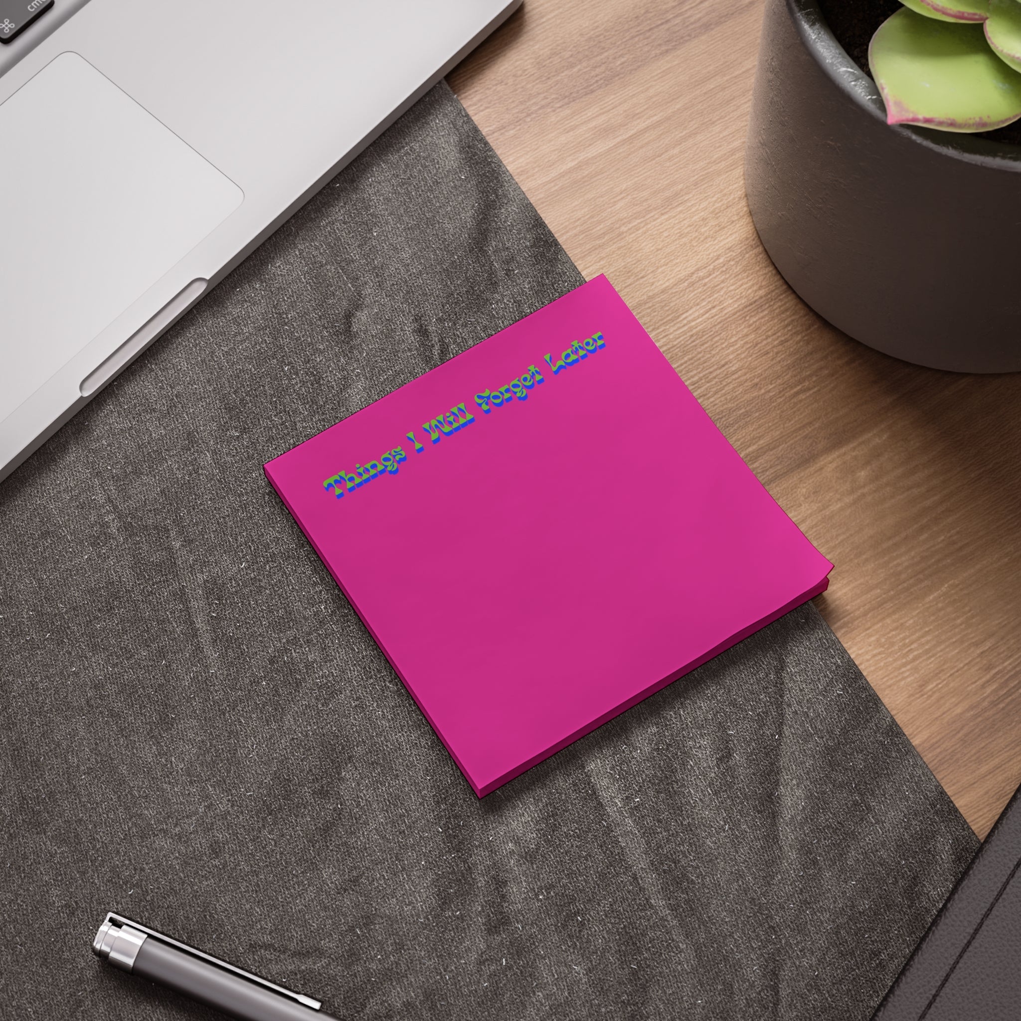 Things I Will Forget Later Notepad