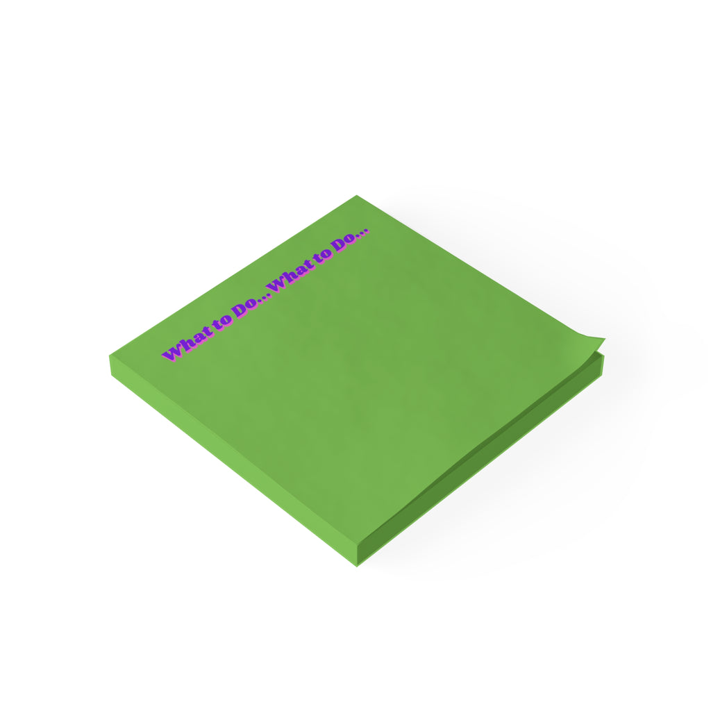 What to Do ... Notepad
