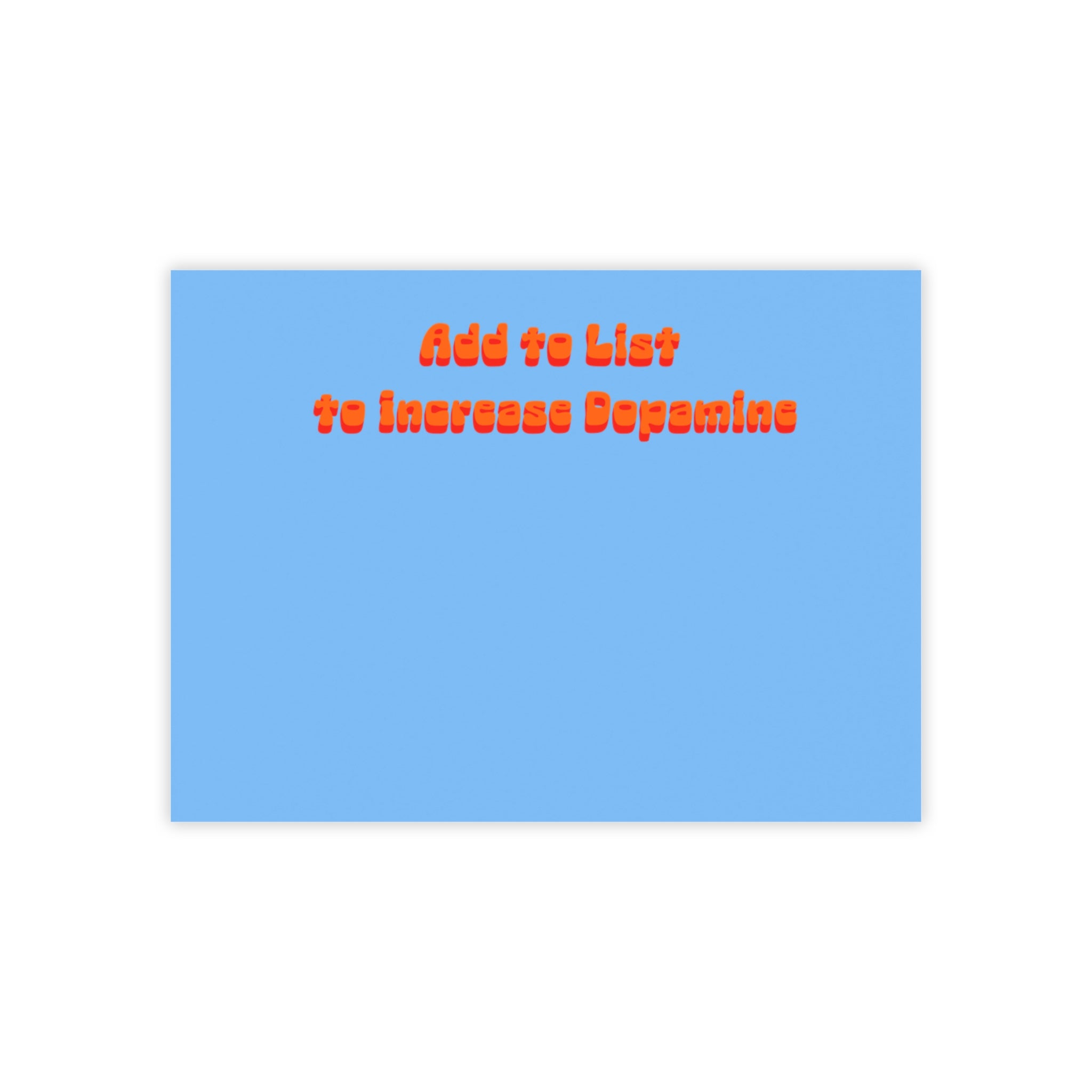Dopamine List Notepad