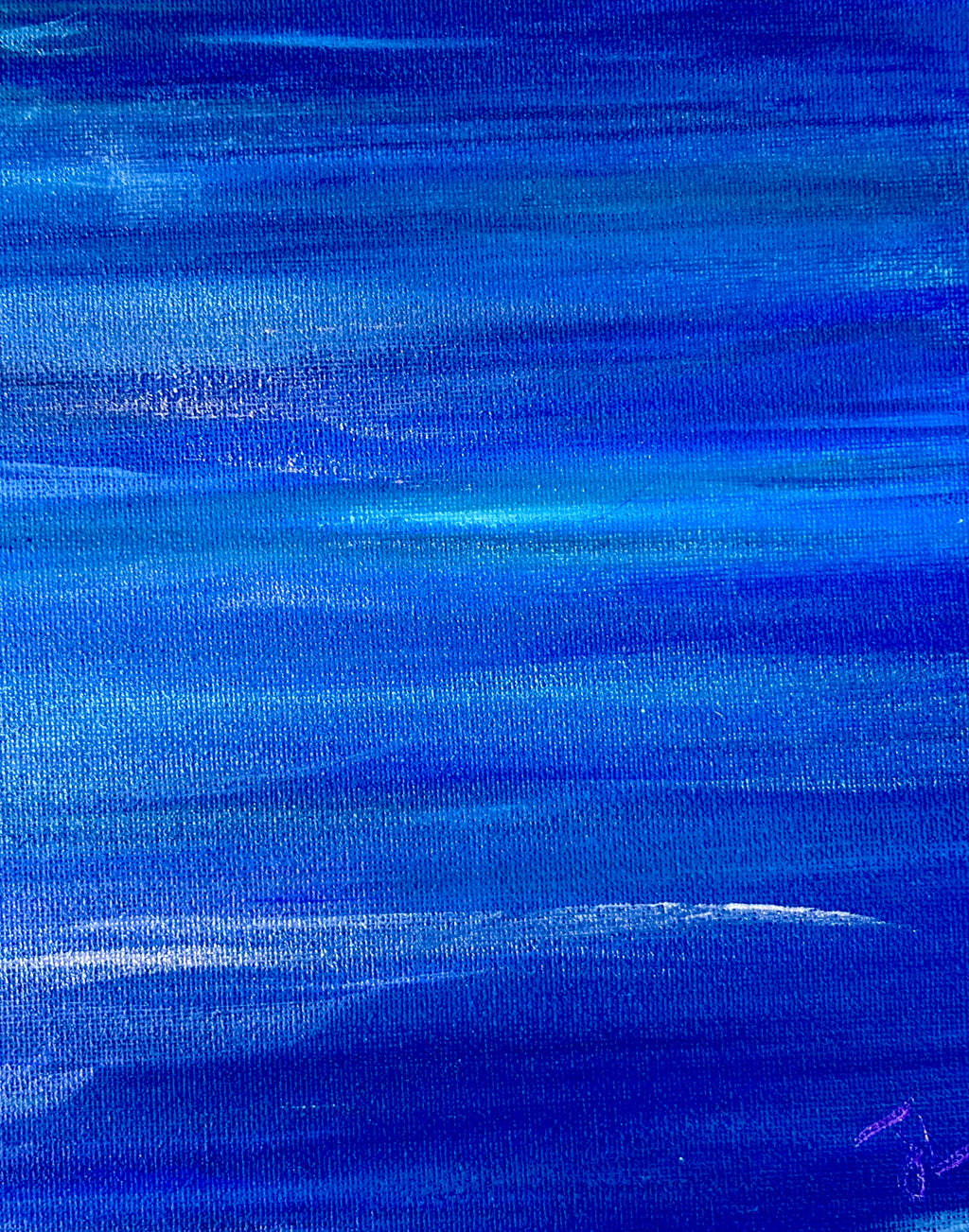 Coastal UFO Painting