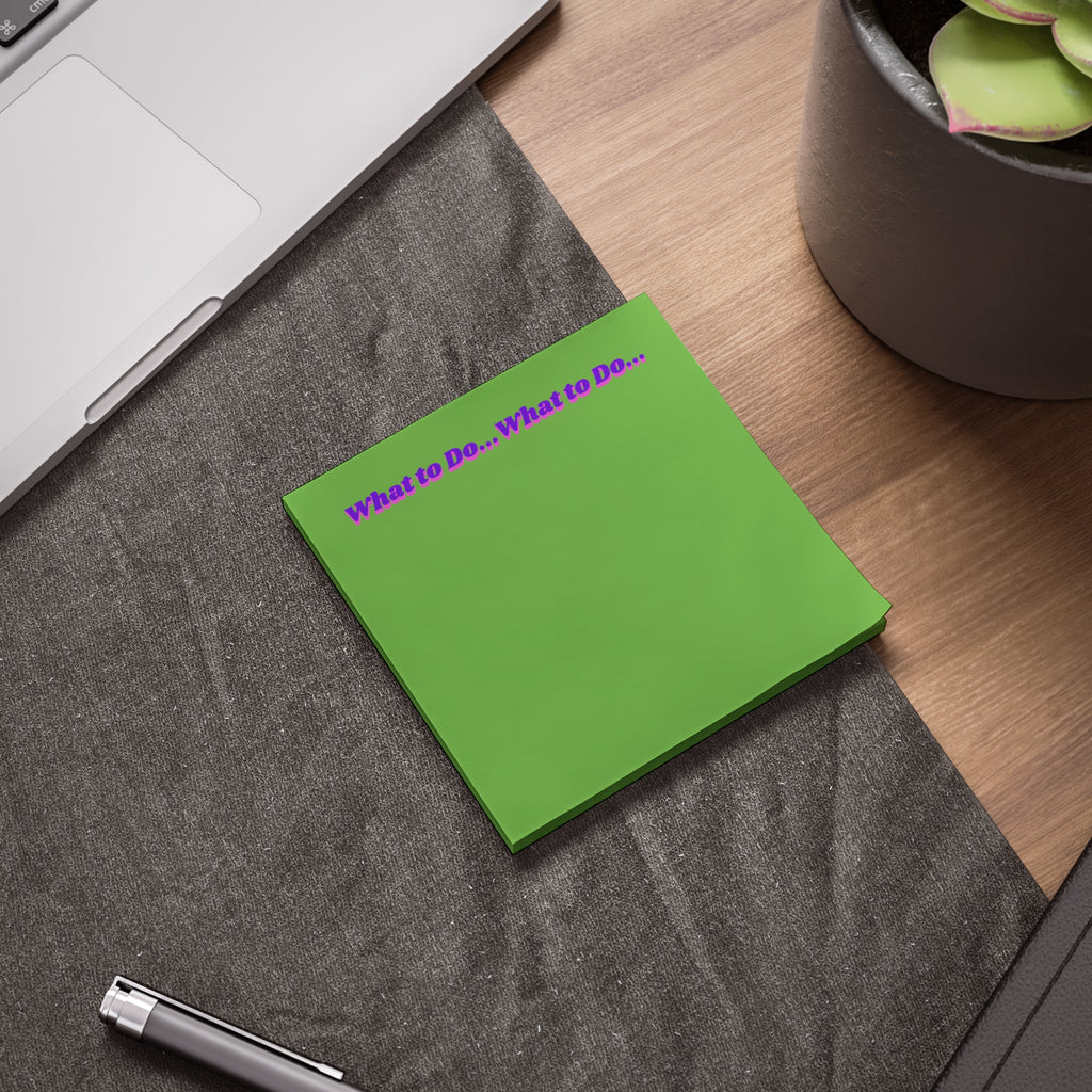 What to Do ... Notepad