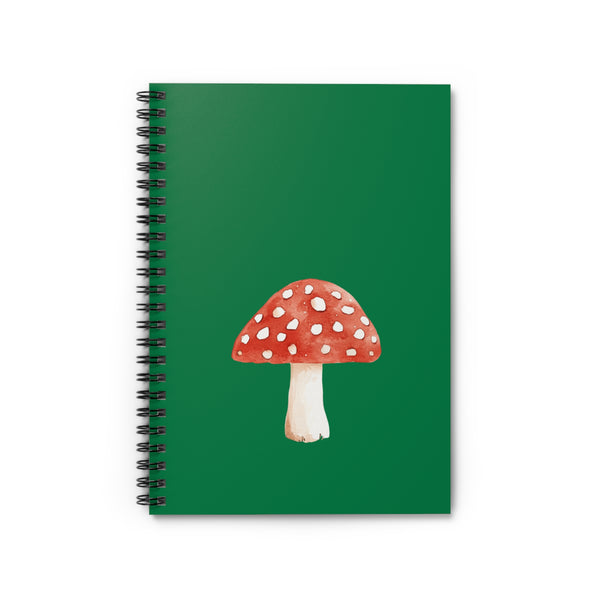 Red Mushroom Notebook